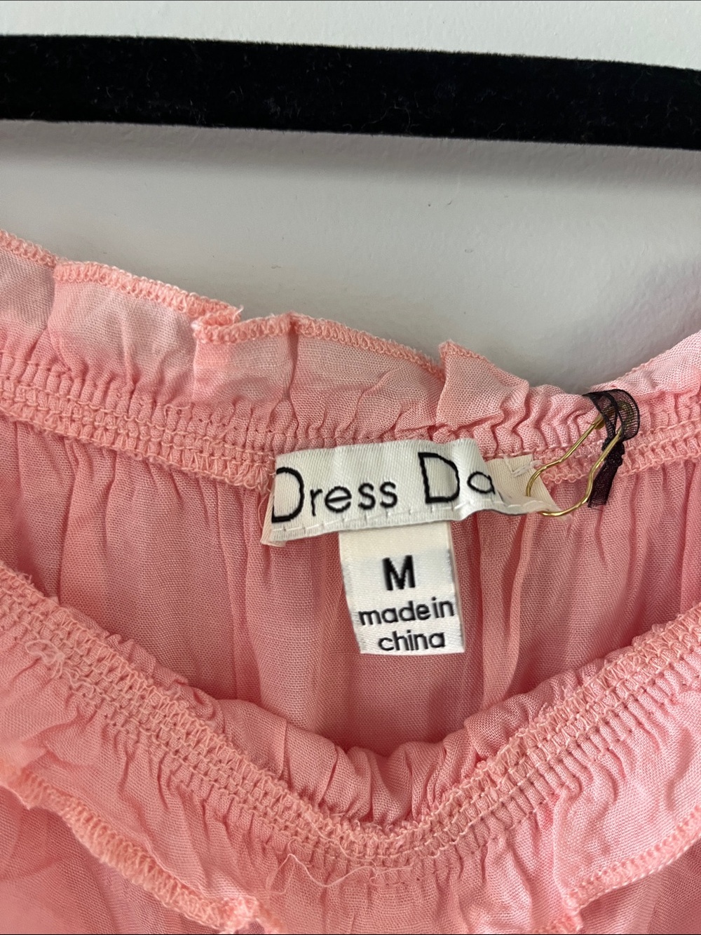 Dress Day | Pink Ruffled Off-Shoulder Maxi Dress - Picture 4 of 7